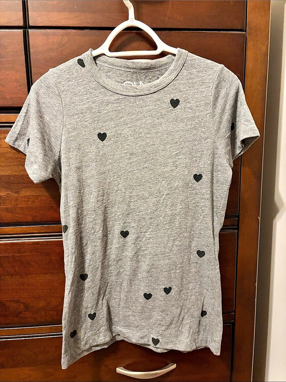 Chaser Heart Print Short Sleeve Tee